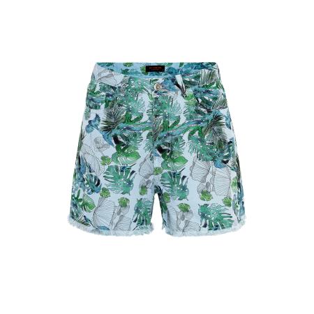 By Diess Collection By Diess Collection Broek lichtblauw / groen