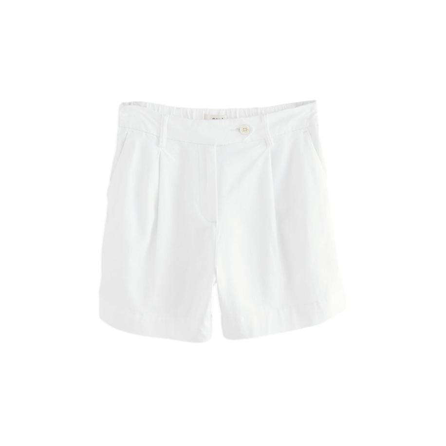 Next Next Bandplooibroek wit -