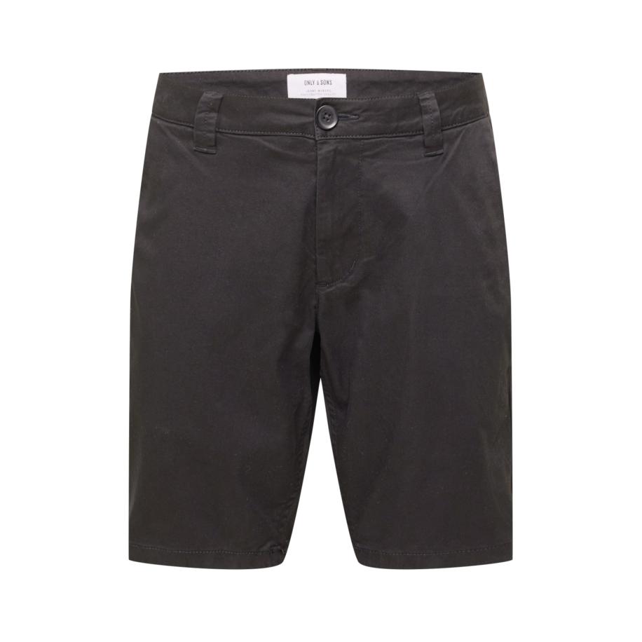 Only & Sons Only & Sons Chino Cam zwart -