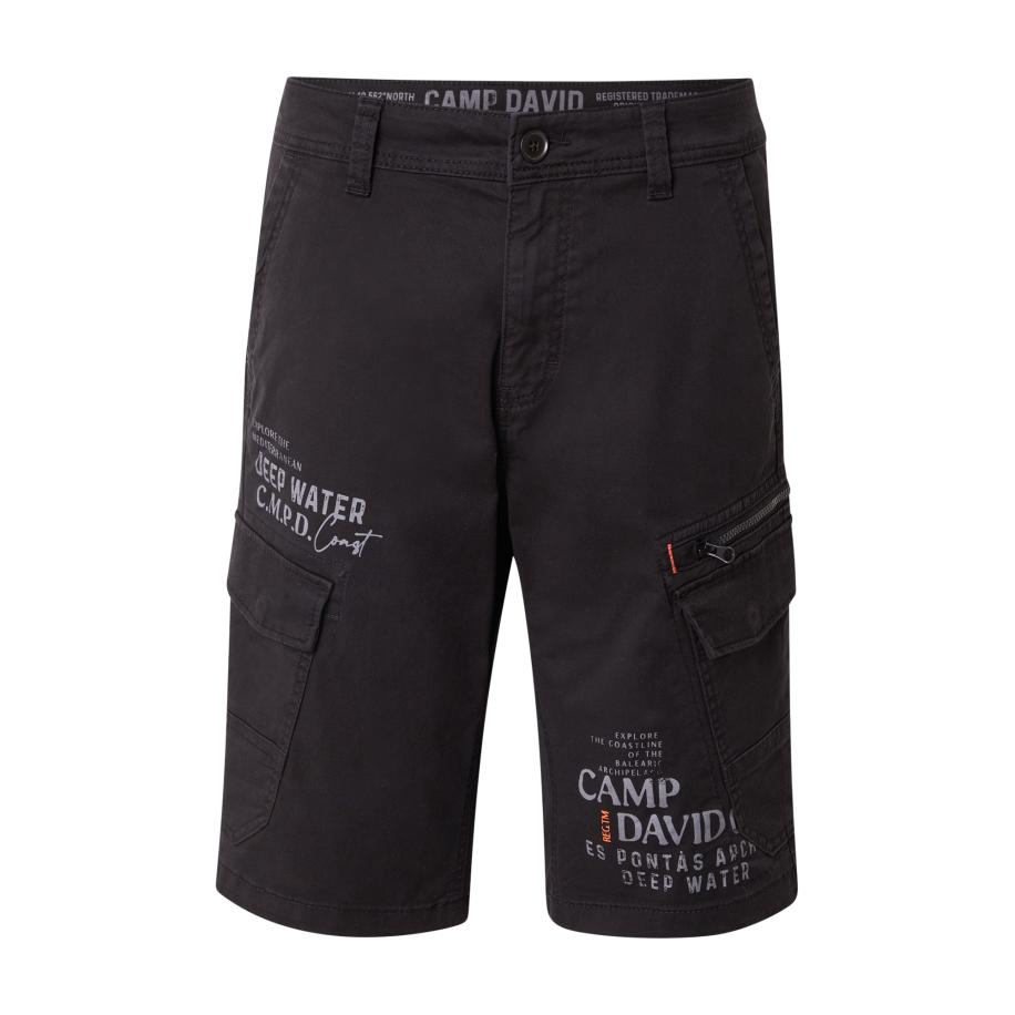 Camp David CAMP DAVID Cargobroek grijs / zwart -