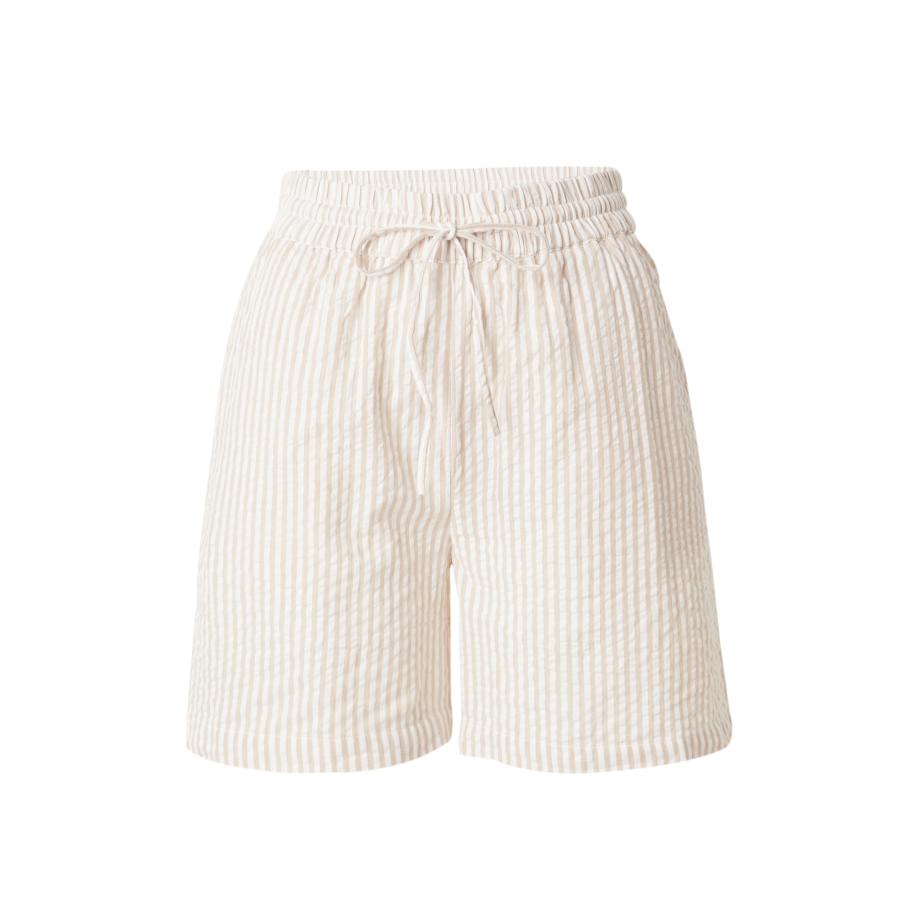 Pieces PIECES Broek SALLY beige / wit -