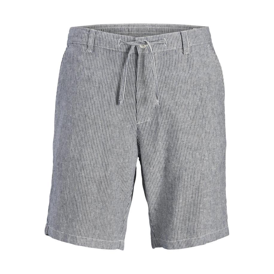 Jack & Jones JACK & JONES Broek donkerblauw / wit -