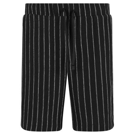 Urban Classics Urban Classics Broek zwart / wit