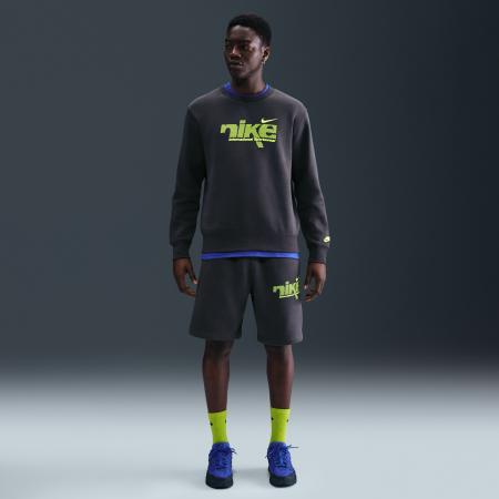 Nike Club fleeceshorts voor heren - Grijs