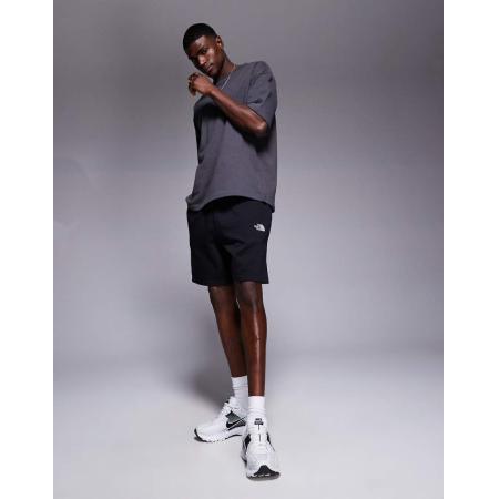 The North Face - Essentials - Shorts van sweatstof met logo in zwart