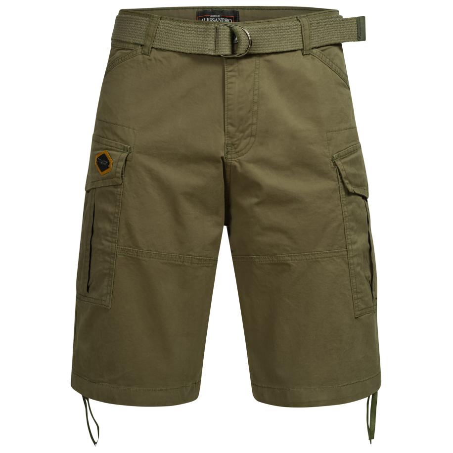 Alessandro Salvarini Alessandro Salvarini Cargobroek olijfgroen -