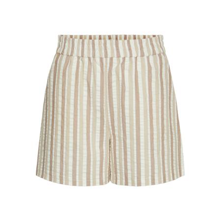 Pieces PIECES Broek PCAitlyn beige / taupe / wit