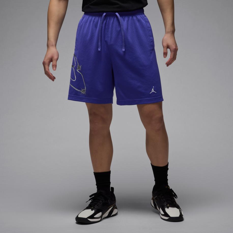Jordan Sport Dri-FIT herenshorts met graphic - Paars Paars