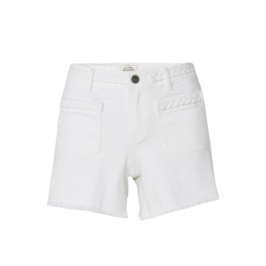 KOROSHI KOROSHI Jeans white denim -