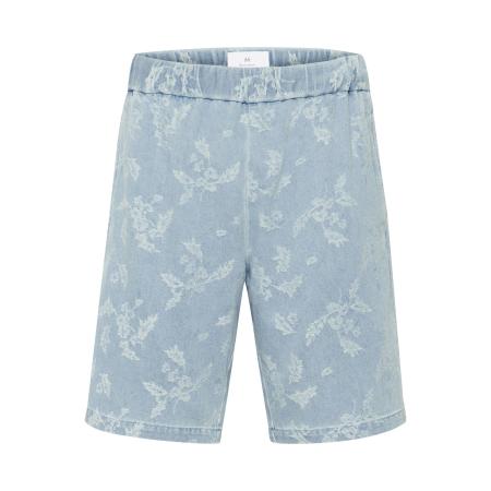 Matinique Matinique Broek Lyle taupe / blauw denim