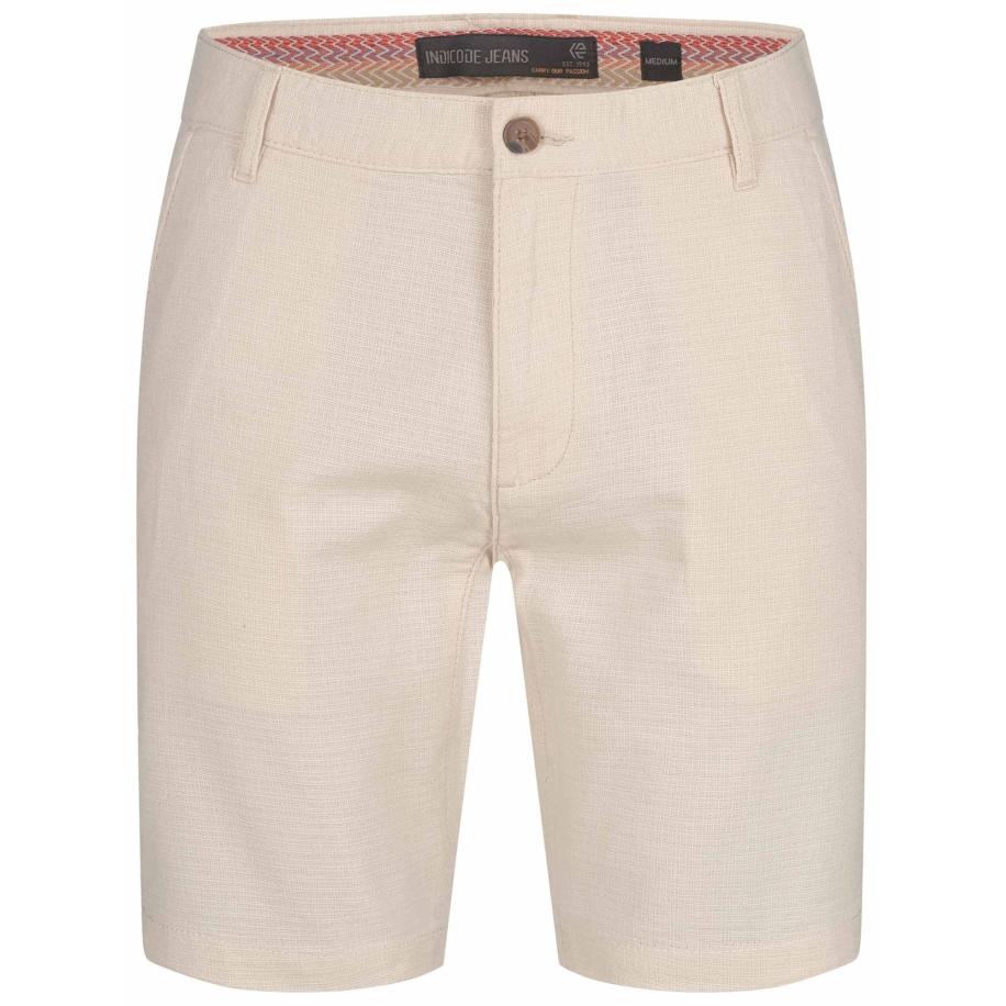 Indicode INDICODE Broek beige -