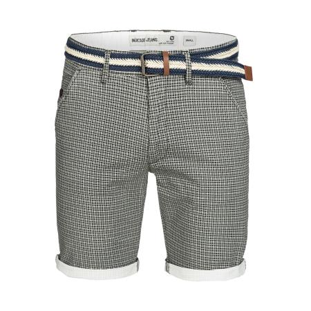 INDICODE JEANS INDICODE JEANS Broek Bourchier zwart / natuurwit