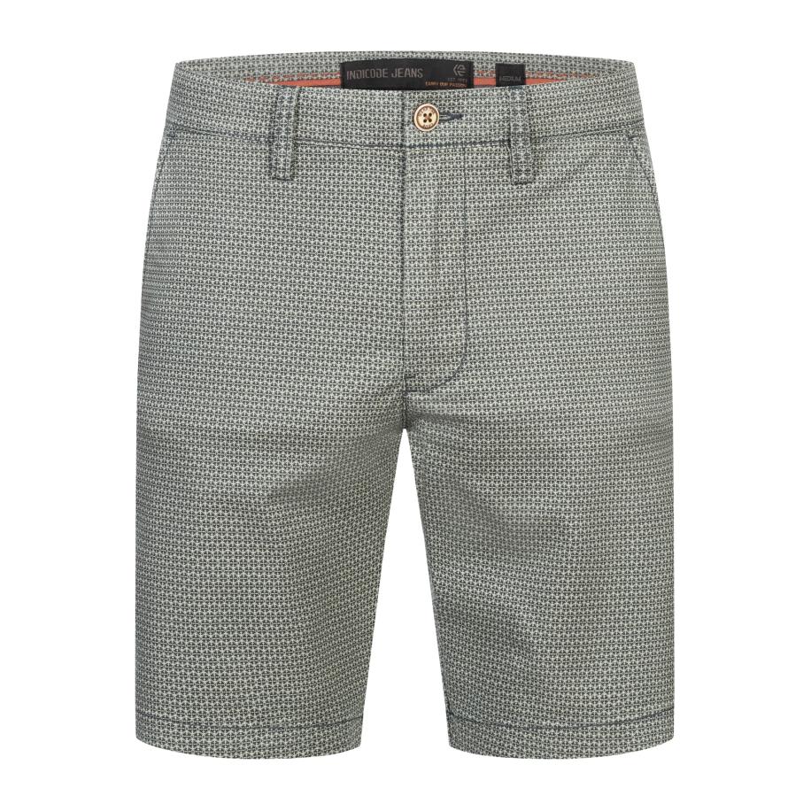 INDICODE JEANS INDICODE JEANS Chino Lubin crème / blauw -