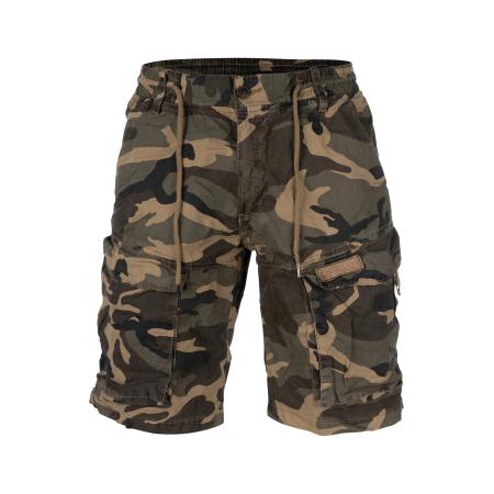 Poolman poolman Broek Cargoshorts Basic Utility groen