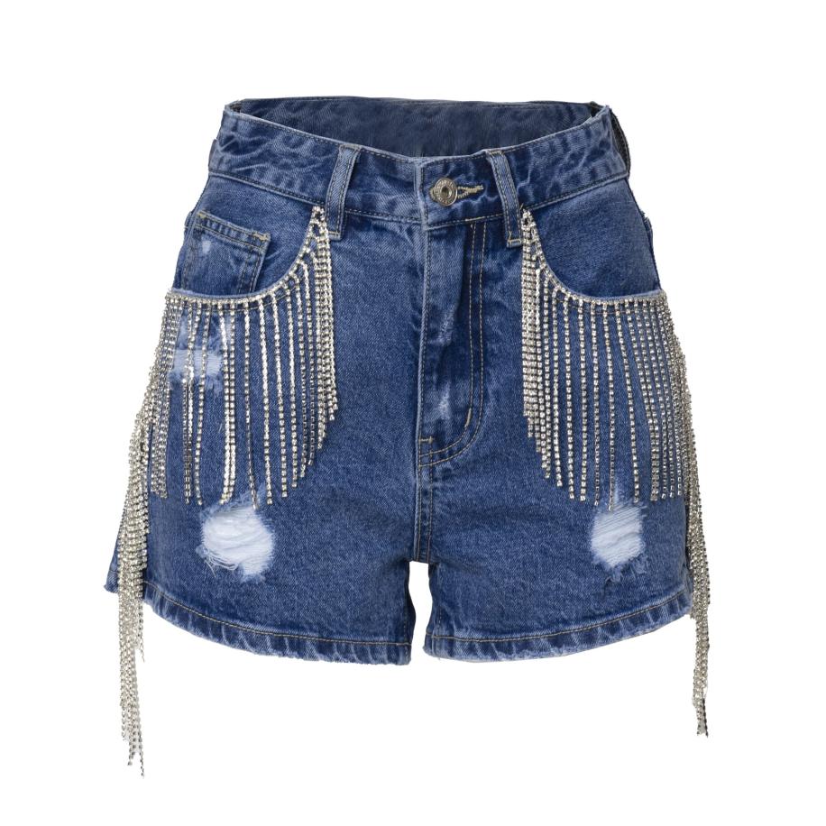 Influencer Influencer Jeans blauw denim -