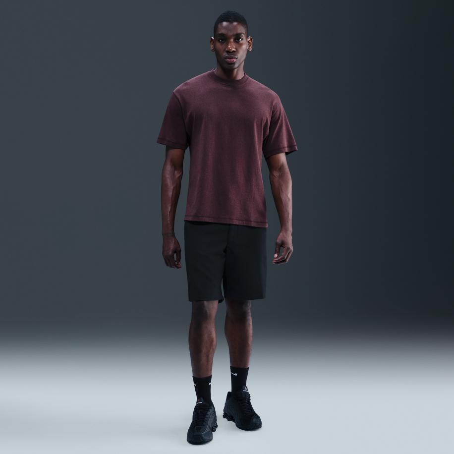 Nike Wool Classics geweven shorts - Zwart Zwart