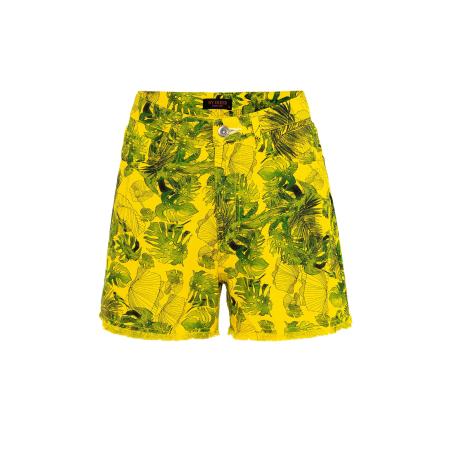 By Diess Collection By Diess Collection Broek geel / groen / zwart