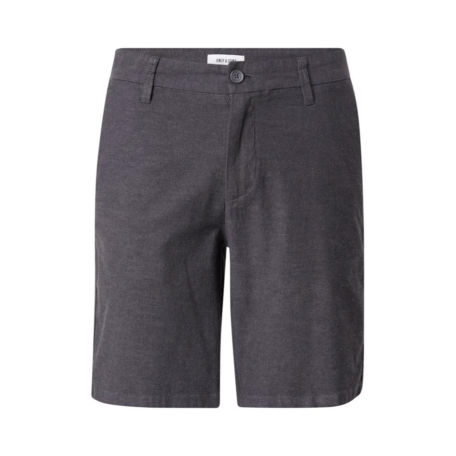 Only & Sons Only & Sons Chino ONSMark zwart gemêleerd -