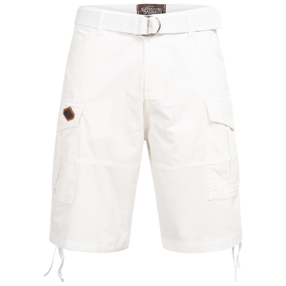 Alessandro Salvarini Alessandro Salvarini Cargobroek oker / zwart / wit -