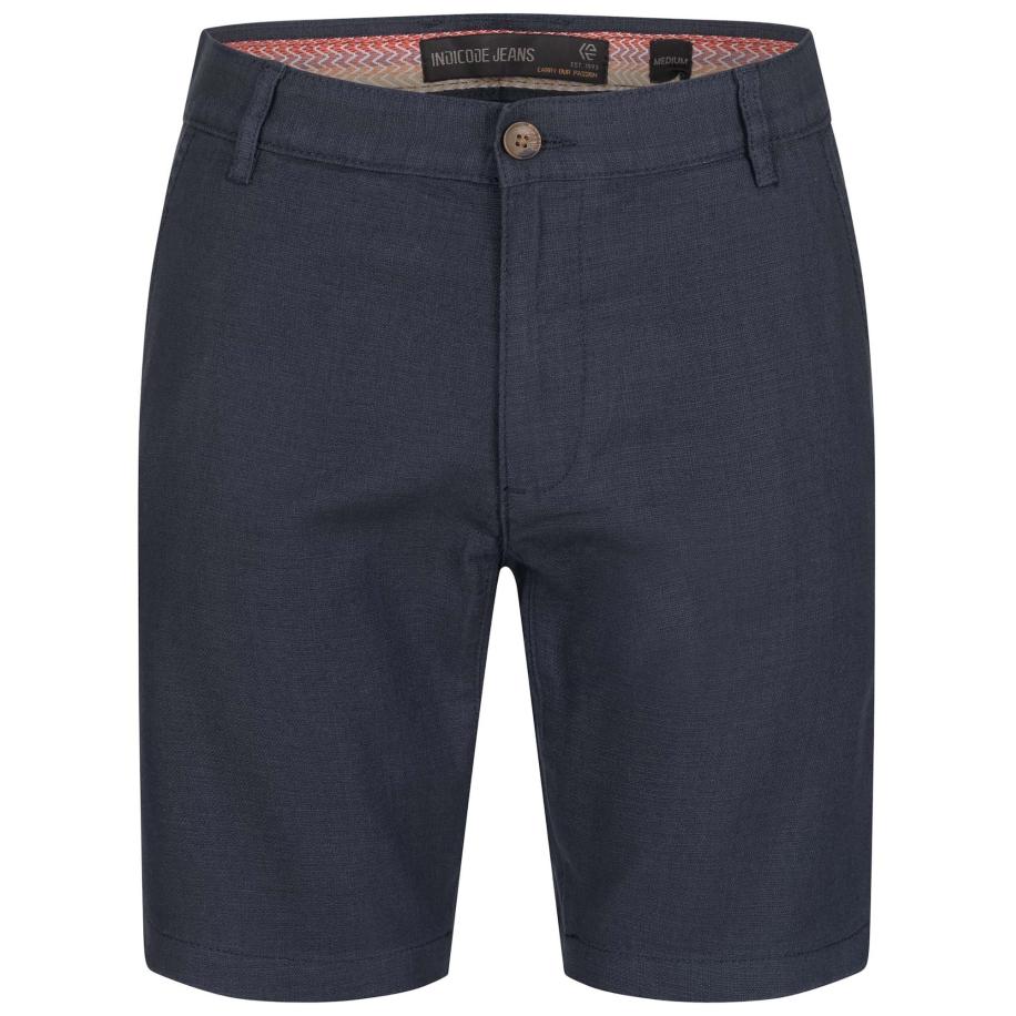 Indicode INDICODE Broek B799 navy / bruin -