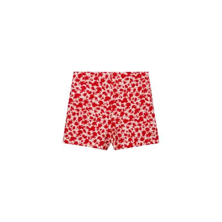 Mango MANGO Broek Concha rood / offwhite