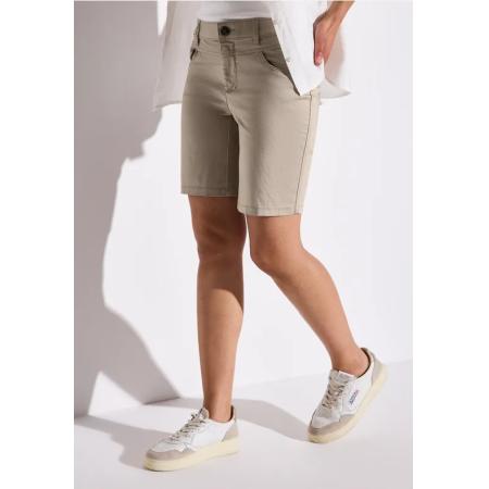 Street One Satijnen bermuda met rits