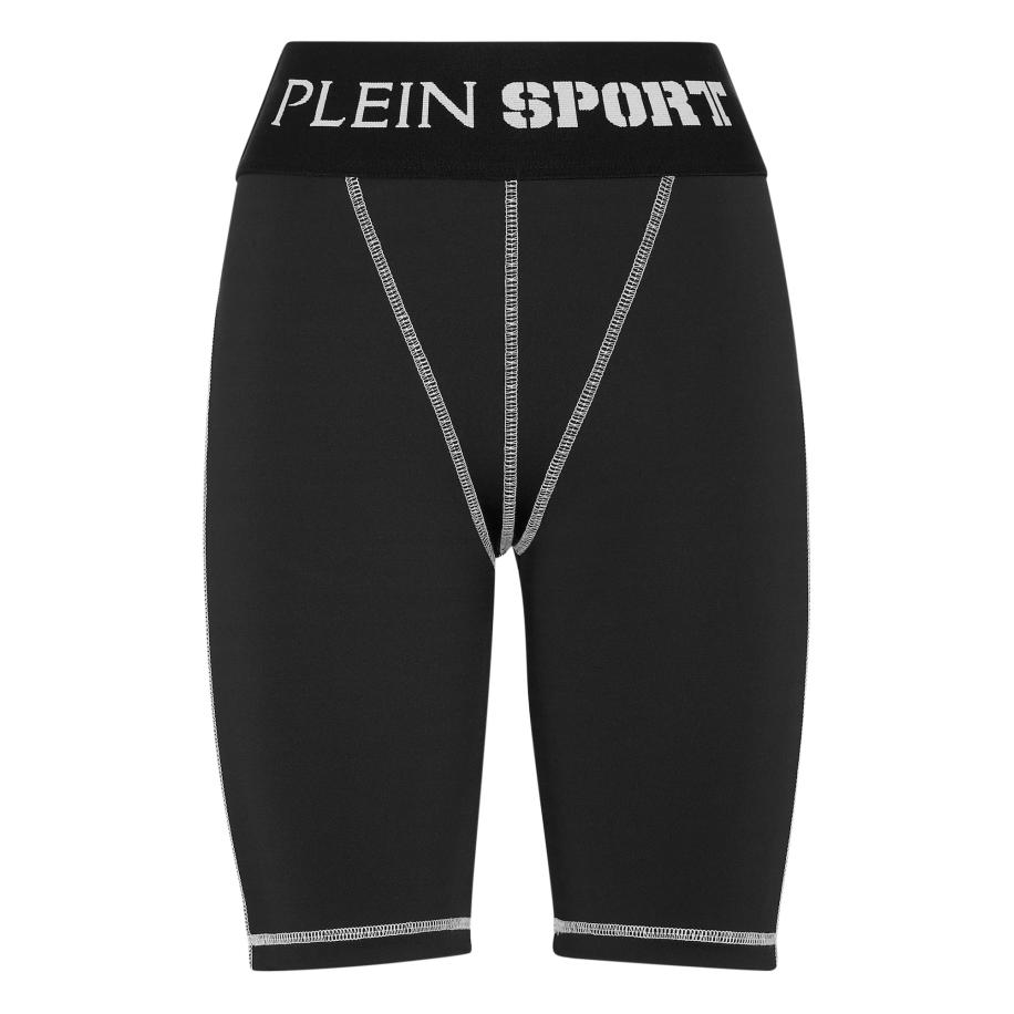 Plein Sport Plein Sport Leggings zwart / offwhite -