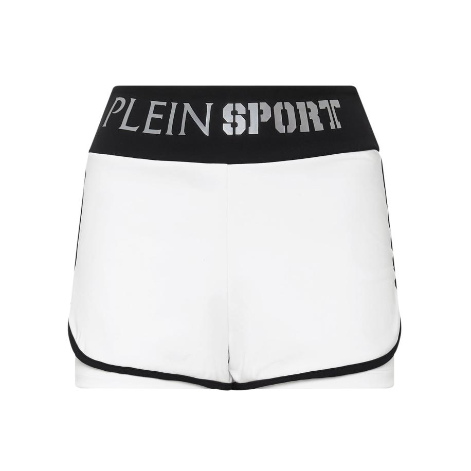 Plein Sport Plein Sport Sportbroek zwart / wit -