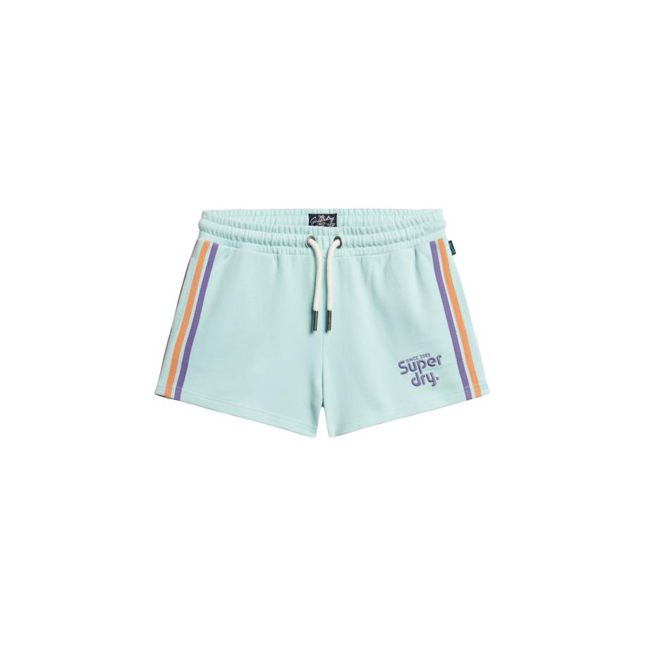 Superdry Broek mintgroen / lichtlila / oranje Groen