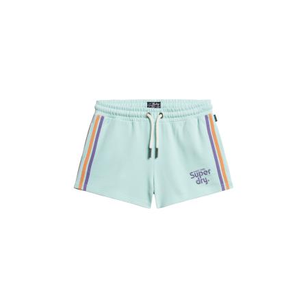 Superdry Broek mintgroen / lichtlila / oranje
