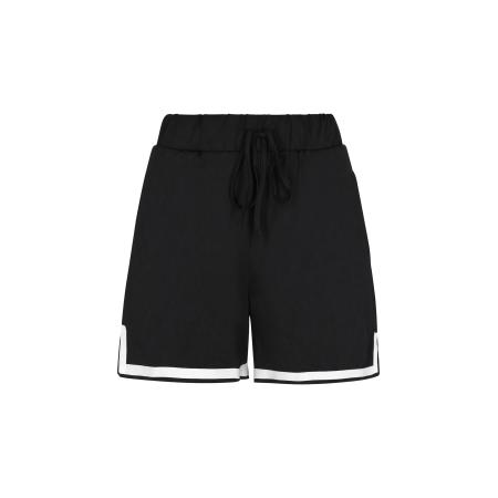 Faina faina Broek zwart / wit