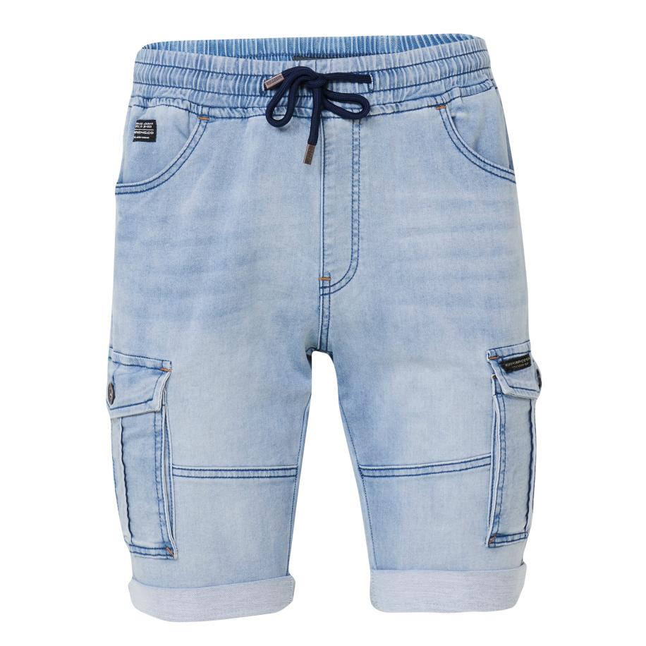 KOROSHI KOROSHI Jeans blauw denim -