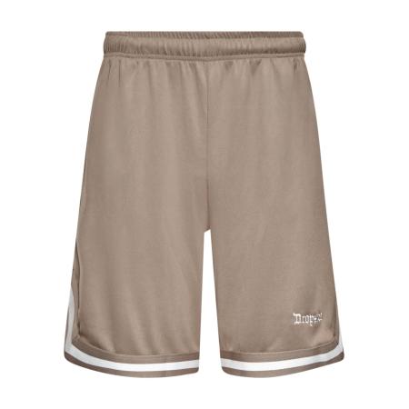 Dropsize Dropsize Broek taupe / wit