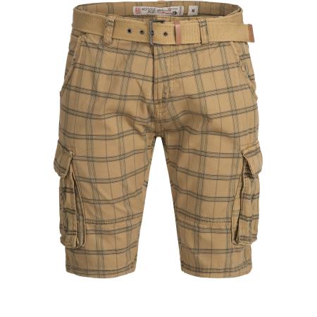 INDICODE JEANS INDICODE JEANS Cargobroek beige / mosterd