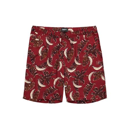 men plus Men Plus Broek beige / bordeaux / roestrood