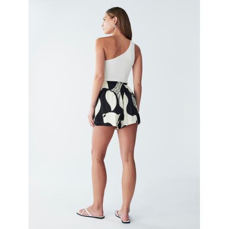 St MRLO St MRLO Broek Levie zwart / natuurwit