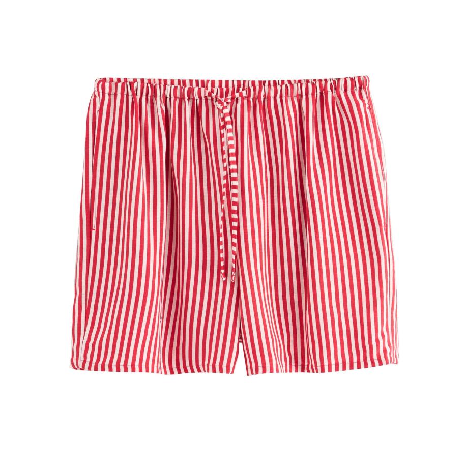 Next Next Broek rood / wit -