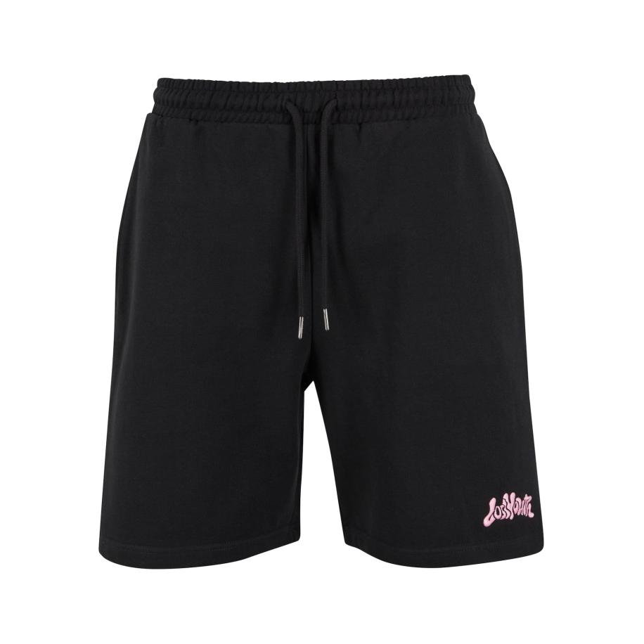 Lost Youth Broek lichtroze / zwart Zwart