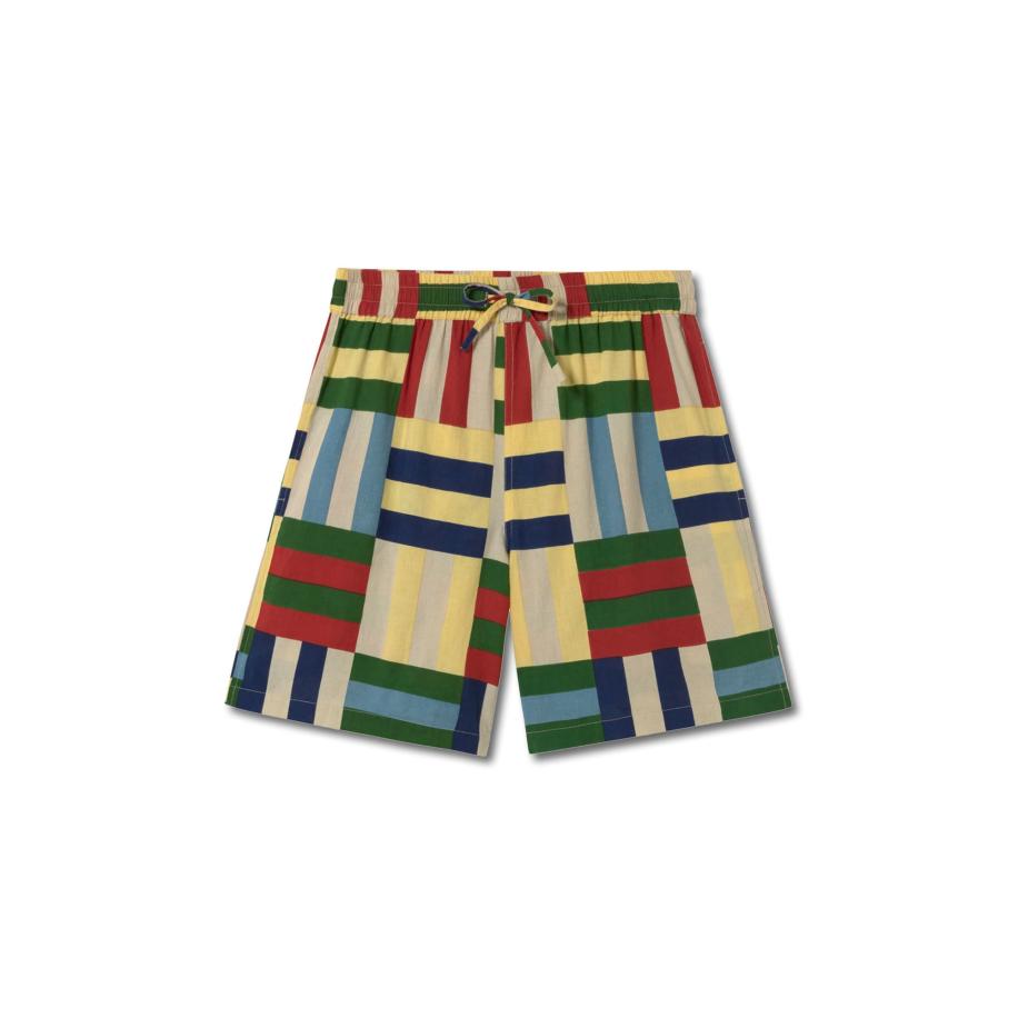 thinking mu Thinking MU Broek HENRY geel -