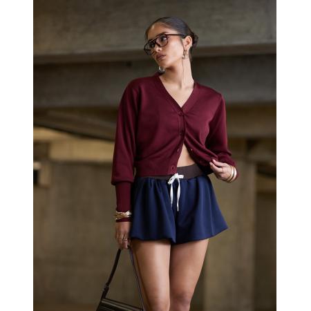 ASOS DESIGN Short met bubbelzoom Marineblauw