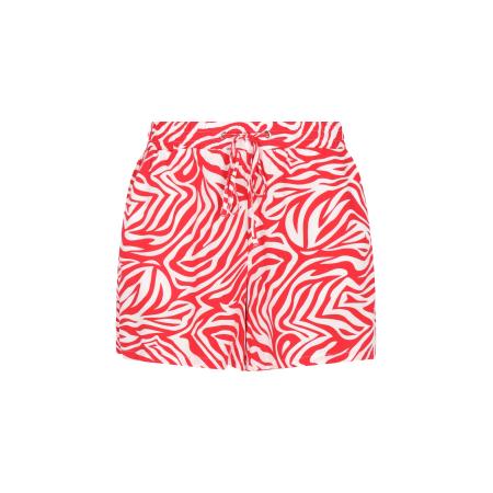 MYMO MYMO Broek donkerroze / wit