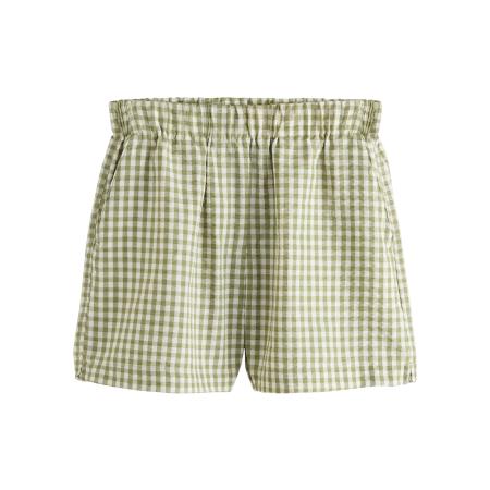 Next Next Broek pastelgroen / wit