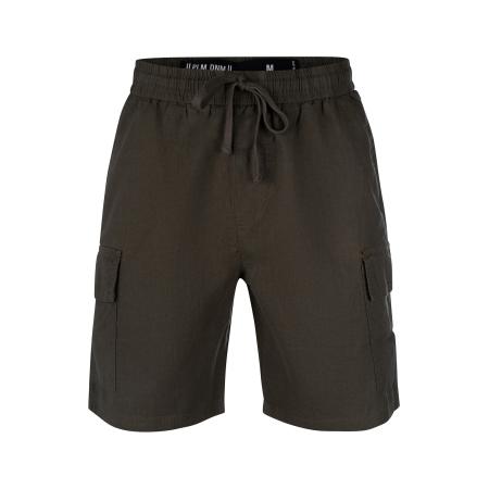 Poolman poolman Broek Leinen Cargoshorts Linen Trail olijfgroen