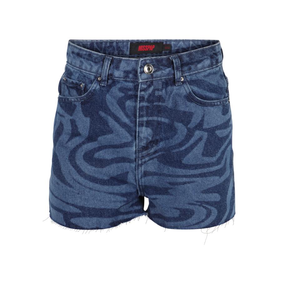 Misspap Misspap Jeans Marble blauw denim -
