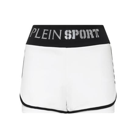 Plein Sport Plein Sport Sportbroek zwart / wit