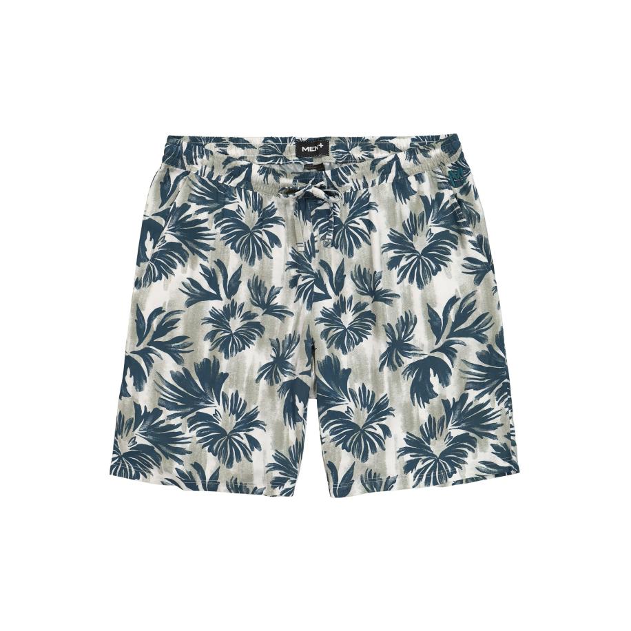 men plus Men Plus Broek petrol / groen gemêleerd -