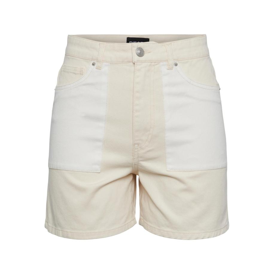 Pieces PIECES Jeans KAJA beige / wit -