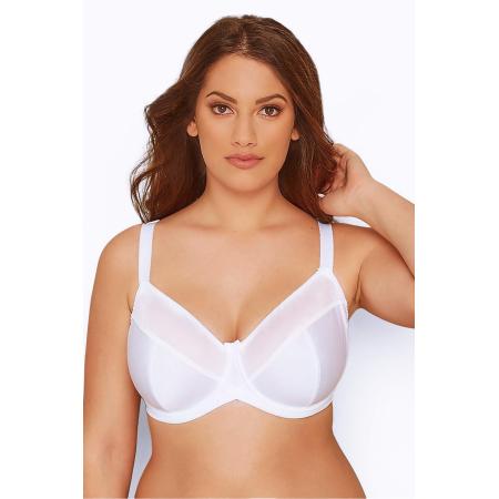 Yours Klassieke Nietvoorgevormde Bh Met Beugel In Witsize 115L