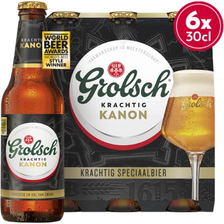 Grolsch Krachtig kanon speciaalbier 6-pack
