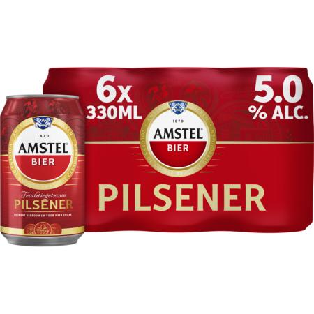 Amstel Pilsener bier 6-pack
